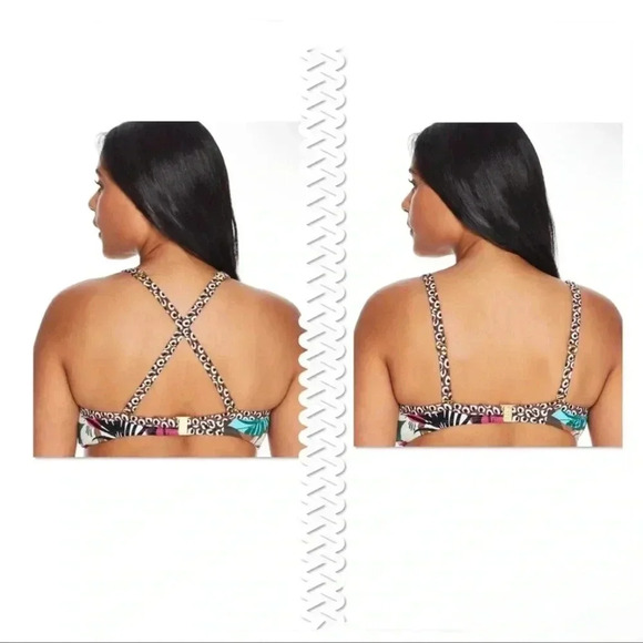 Bleu Rod Beattie Run Wild Contour Bikini Top And Skirted Bottom - Picture 6 of 14